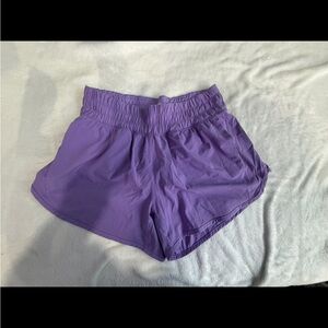 Vibrant Purple Women's Athletic Shorts
